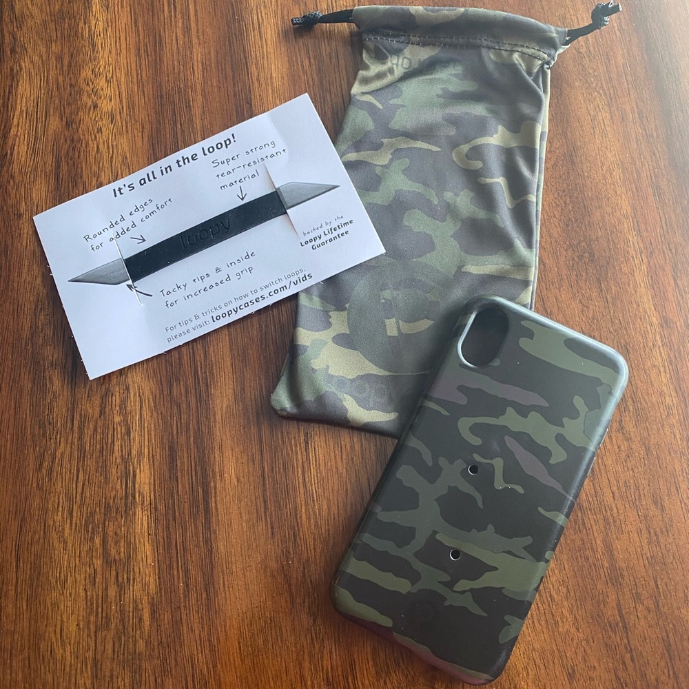 Camp Loopy Phone Case for iPhone XS
